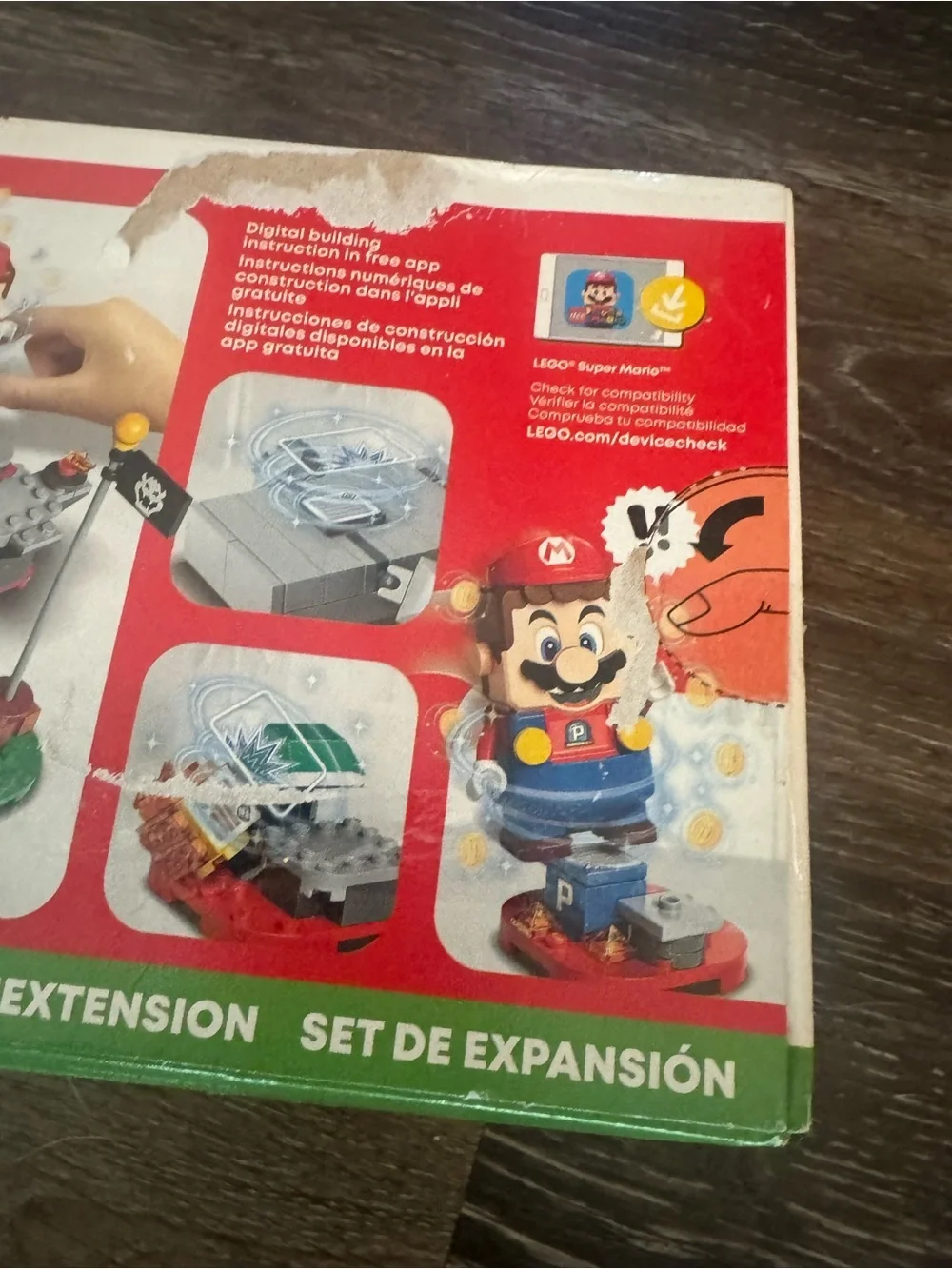 LEGO Super Mario Whomp's Lava Trouble Expansion Set - Red/Black/Gra